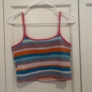 Shein Multi Colored Cami Tank Top